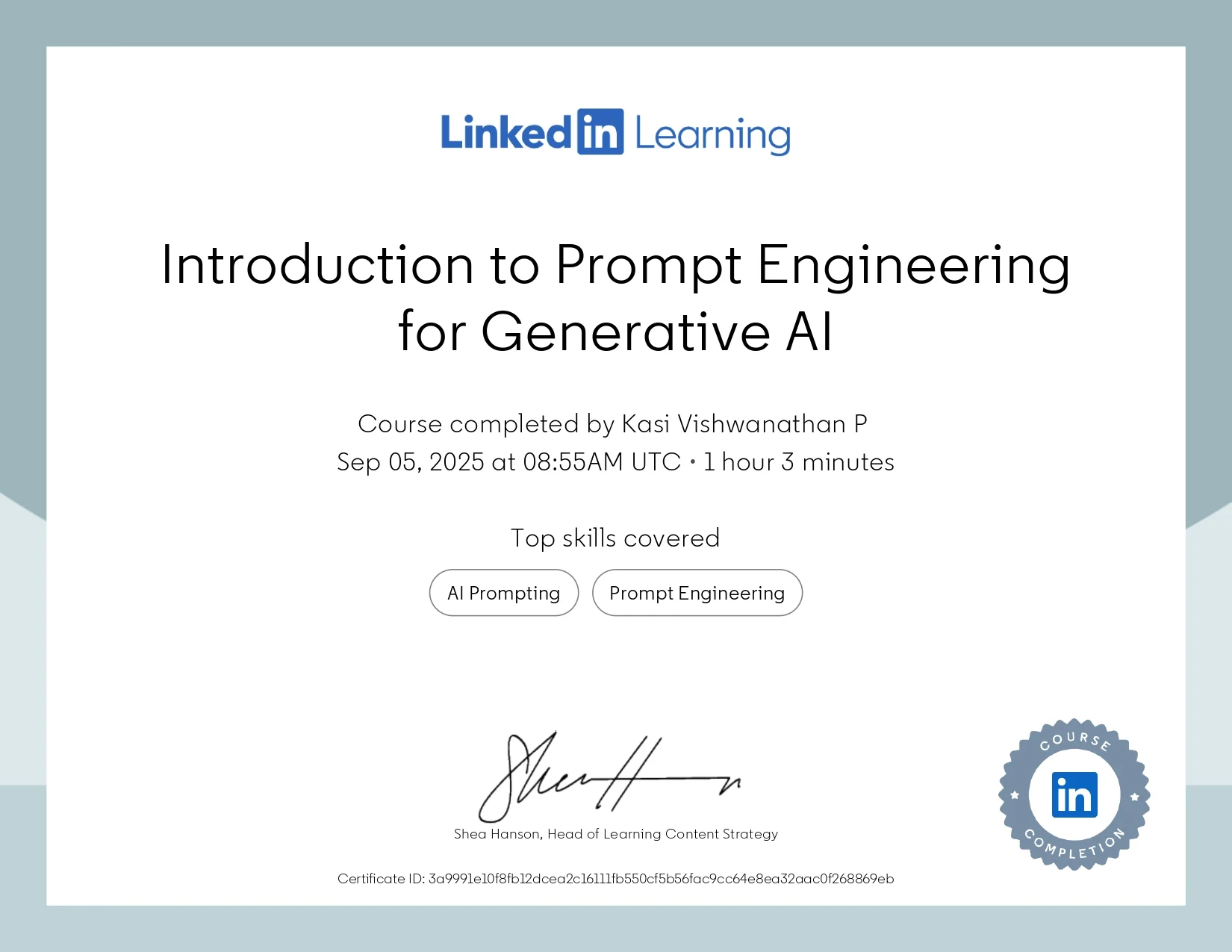 LinkedIn Prompt Engineering