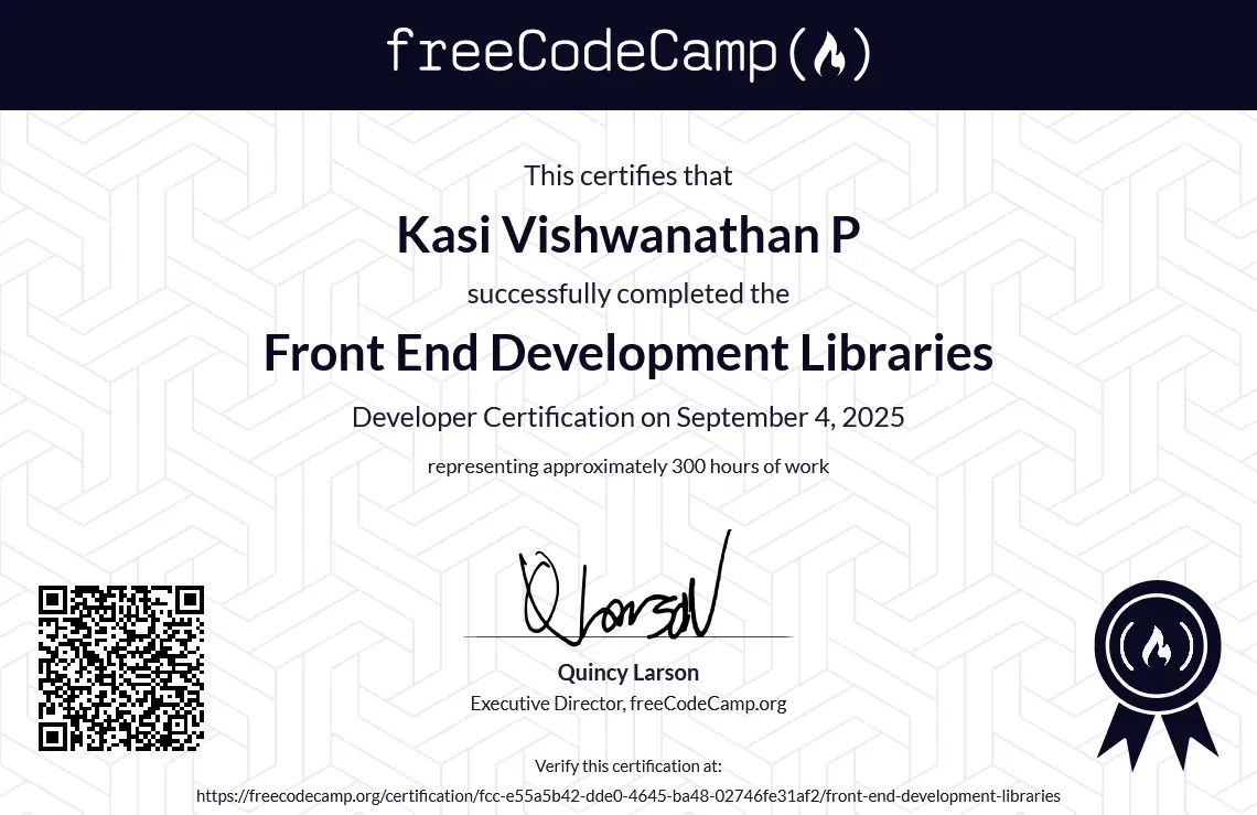 Bootstrap Certificate